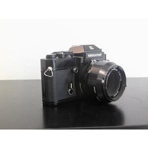 Nikon Nikkormat EL 35mm Film Camera w/ Nikkor 50mm Lens – Vintage Manual SLR